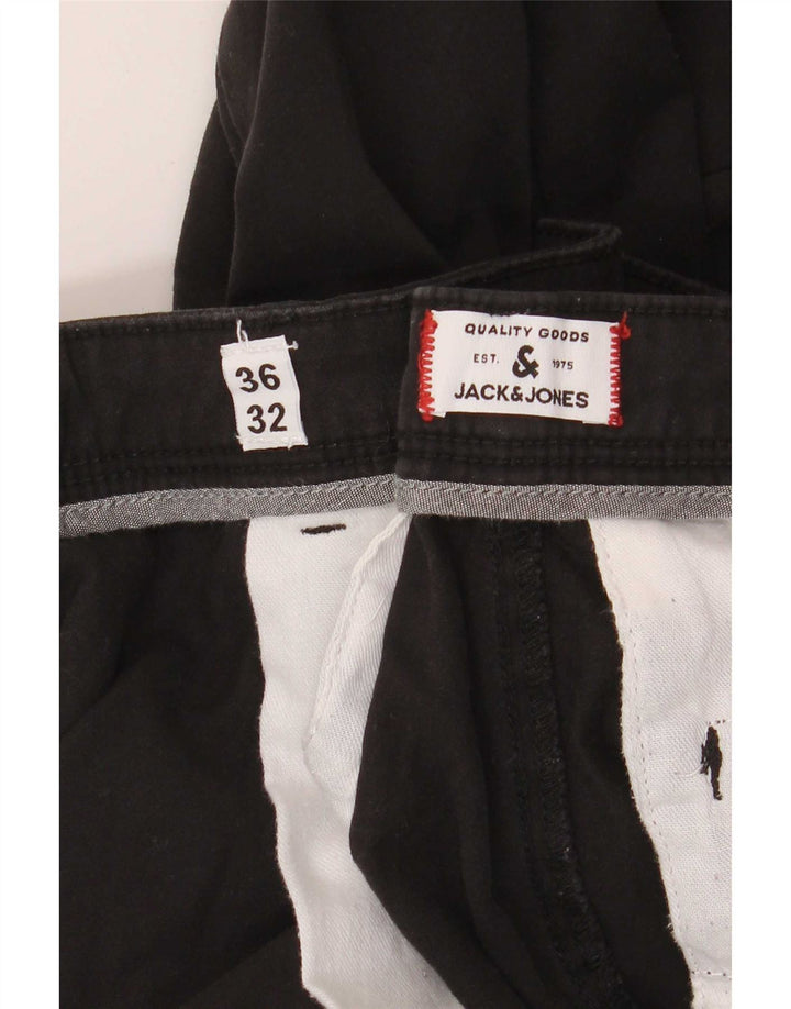 Calça Chino Masculina Slim Jack & Jones W36 L32 Preta