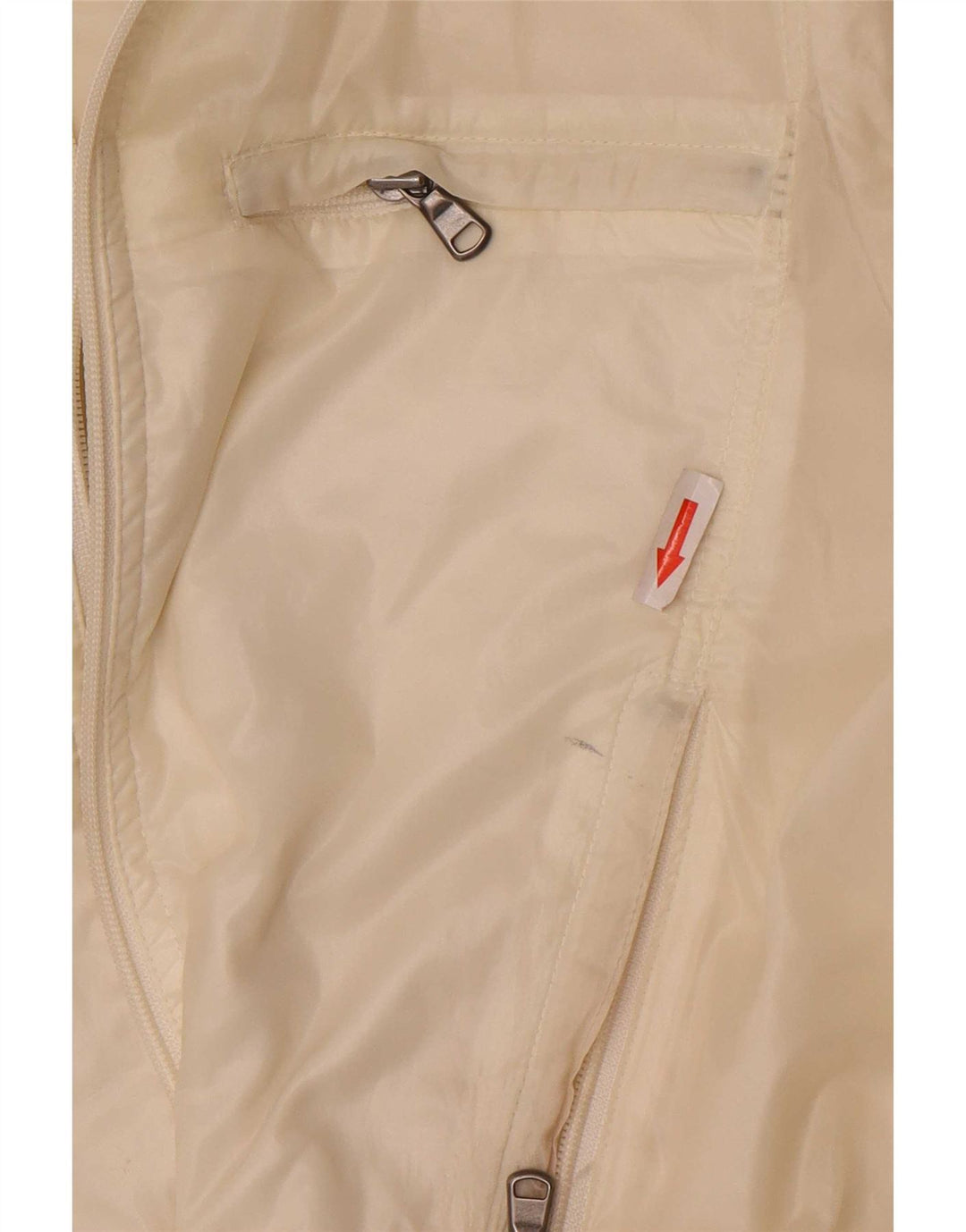 Jaqueta bomber feminina Calvin Klein Jeans UK 16 grande off white poliamida