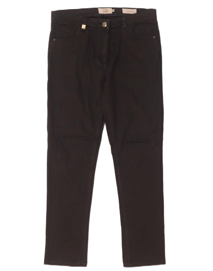 Calça Jeans Slim Feminina Dack W32 L29 Algodão Preto