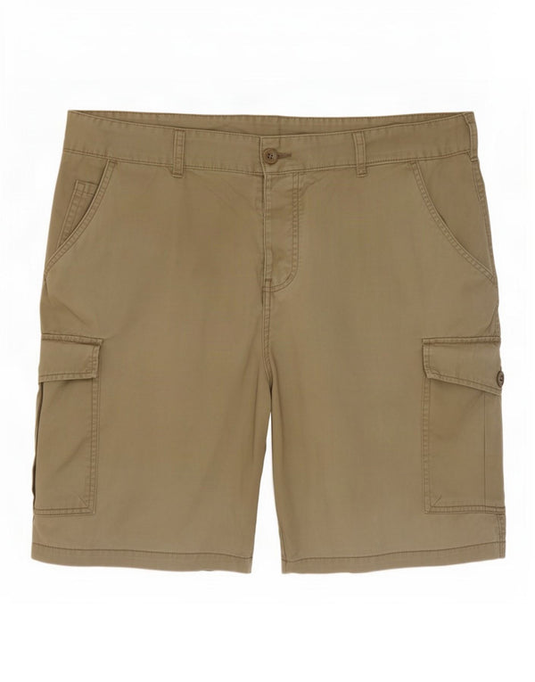 Shorts cargo masculino Mountain Warehouse XL W38 algodão cáqui