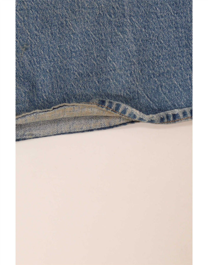Jeans feminino Levi's Ribcage Bell Flared W31 L30 Azul Algodão