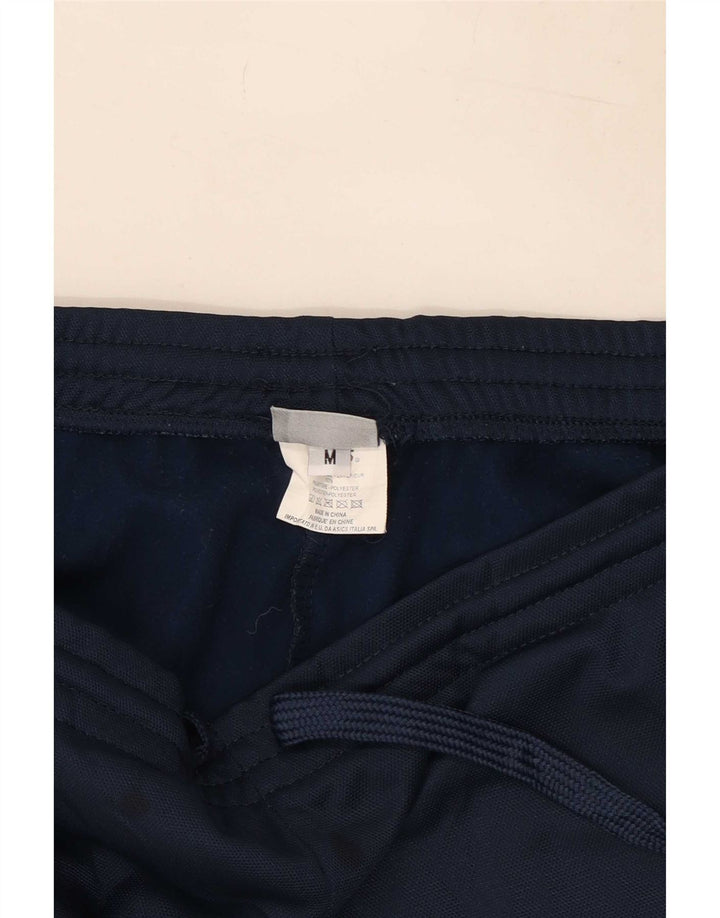 Calça de treino masculina Asics poliéster azul marinho médio