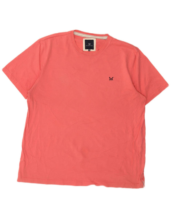 J. Crew Mens T-Shirt Top 2XL Pink Cotton