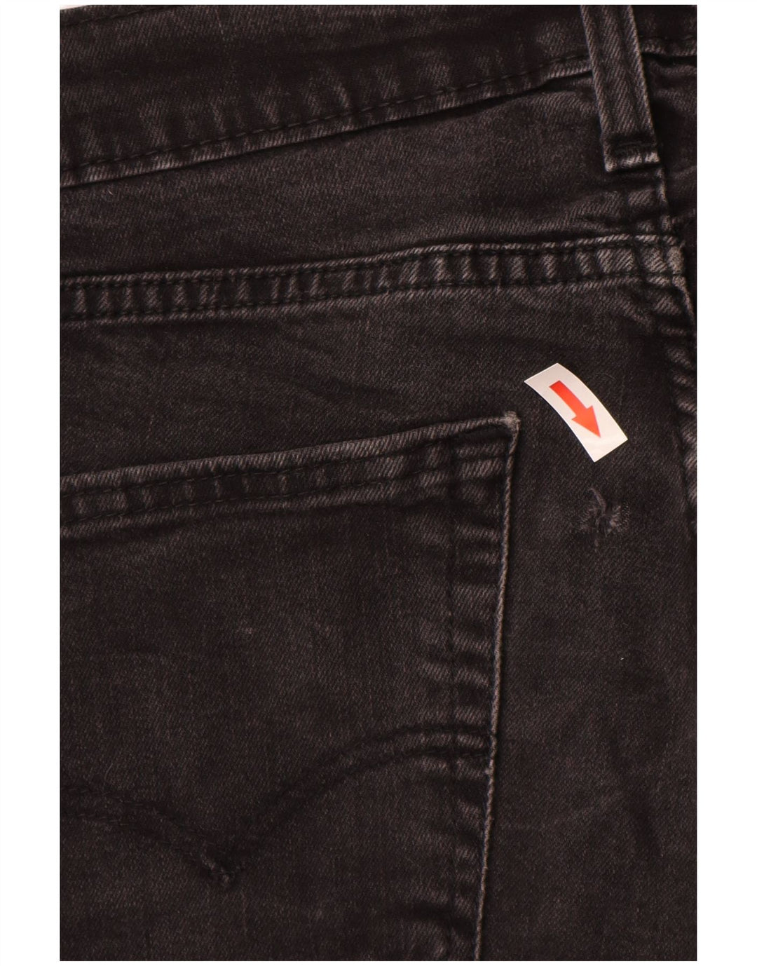 Levi's Masculino 511 Slim Jeans W30 L24 Algodão Preto