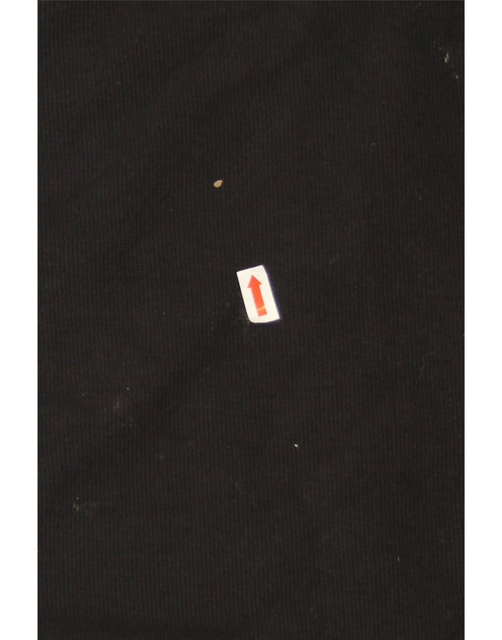 Zara Saia reta feminina grande W30 preta