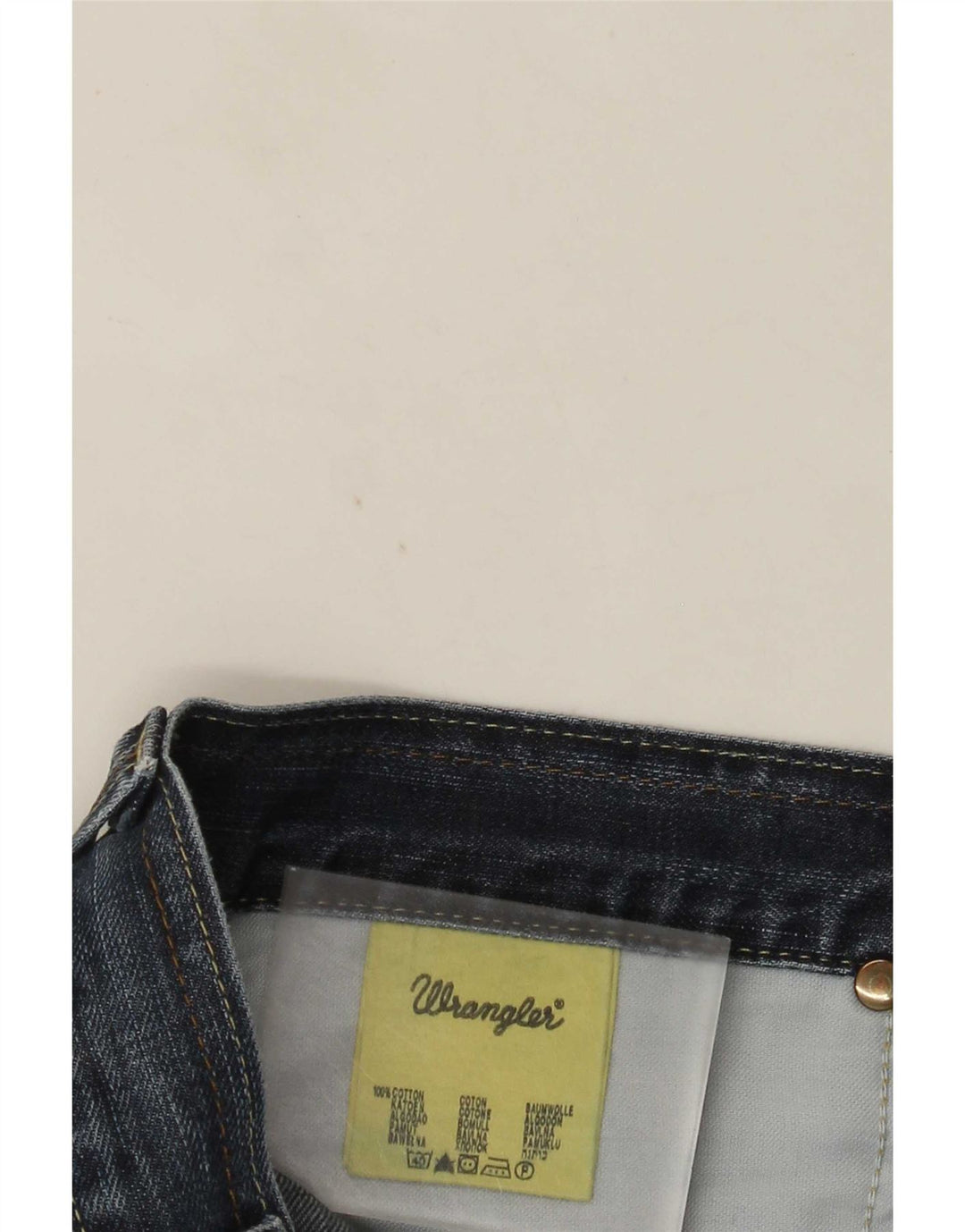 Wrangler Masculino Dayton Bootcut Jeans W34 L32 Azul Algodão