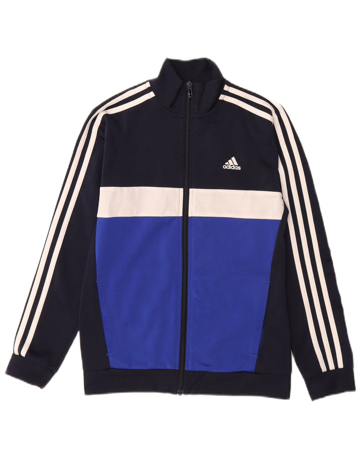 Jaqueta ADIDAS Menino Aeroready Top 11-12 Anos Azul Marinho