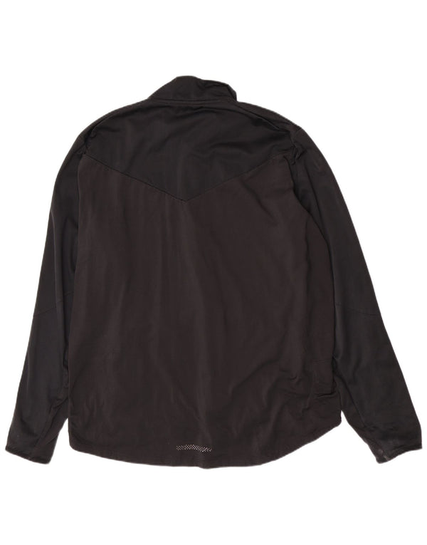 Jaqueta Nike Feminina Dri Fit Tracksuit UK 18 XL Preto Poliéster