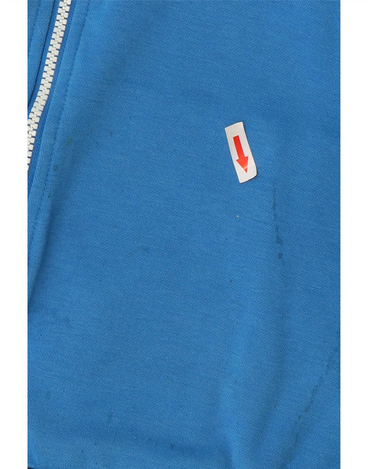 Asics Mens Graphic Tracksuit Top Jaqueta 2XL Azul Colourblock Algodão