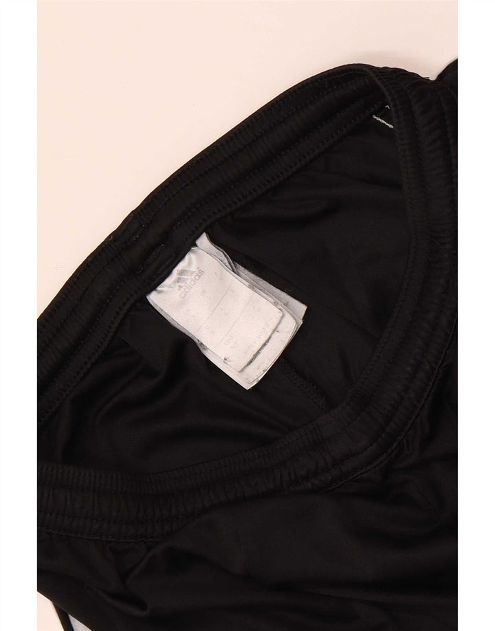 Adidas Mens Climalite Sport Shorts Pequeno Poliéster Colorblock Preto