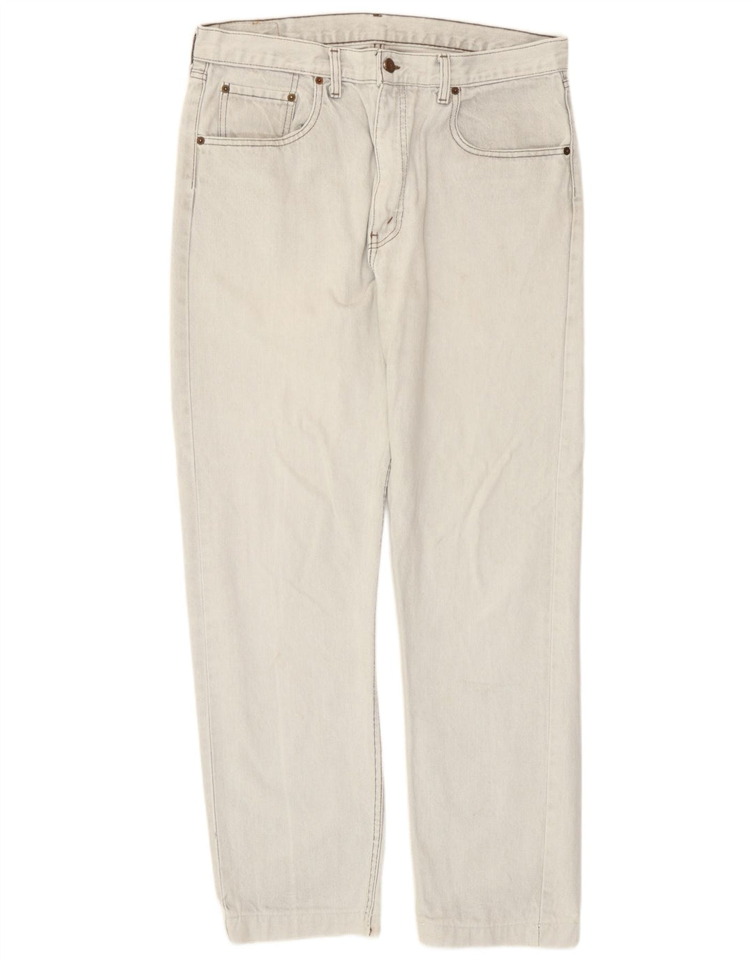 Jeans Levis 505 Straight Masculino W38 L30 Cinza