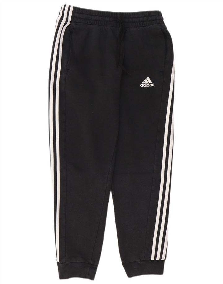 ADIDAS Mens Treino Calças Joggers Médio Algodão Preto