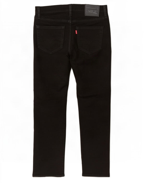 Calça jeans masculina Levi's 512 Slim Tapered W29 L32 algodão preto