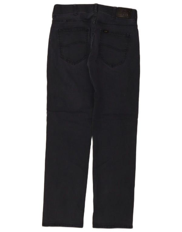 Calça casual masculina Lee Extreme Motion reta cônica W34 L32 cinza