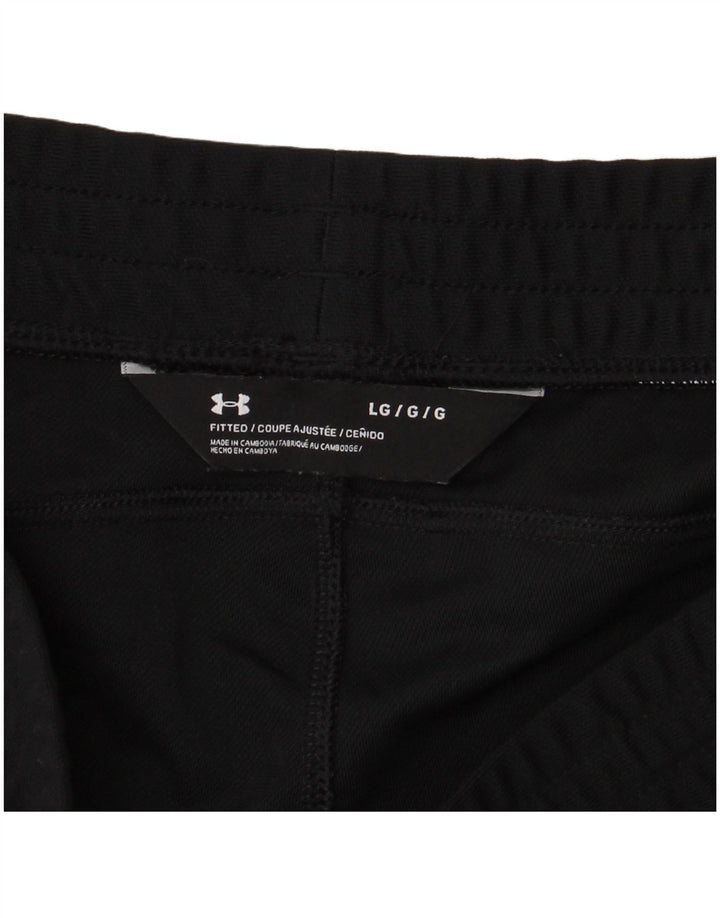 Calça de treino masculina Under Armour grande bloco colorido preto