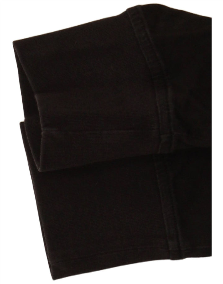 Calvin Klein Jeans Masculino Top Gráfico Manga Longa Pequeno Algodão Preto