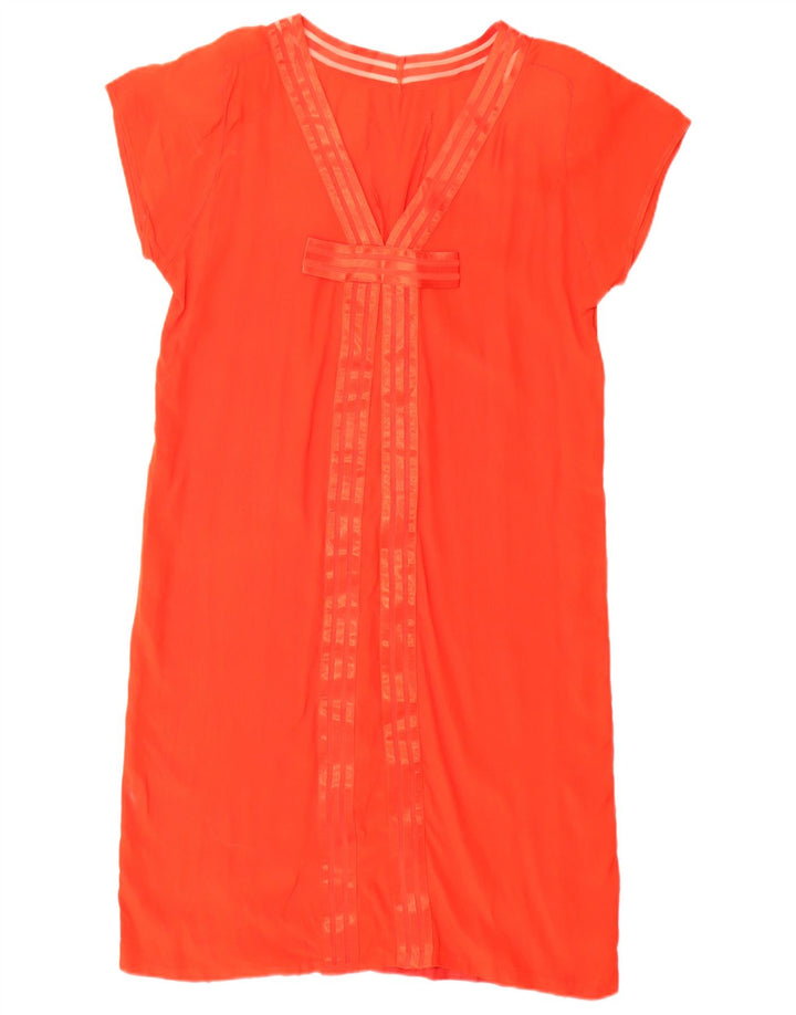 Vestido feminino vintage UK 14 vermelho médio