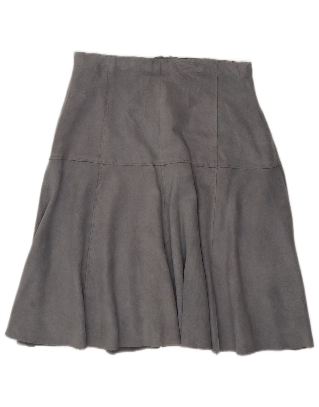 Saia feminina de camurça Zara grande W30 azul