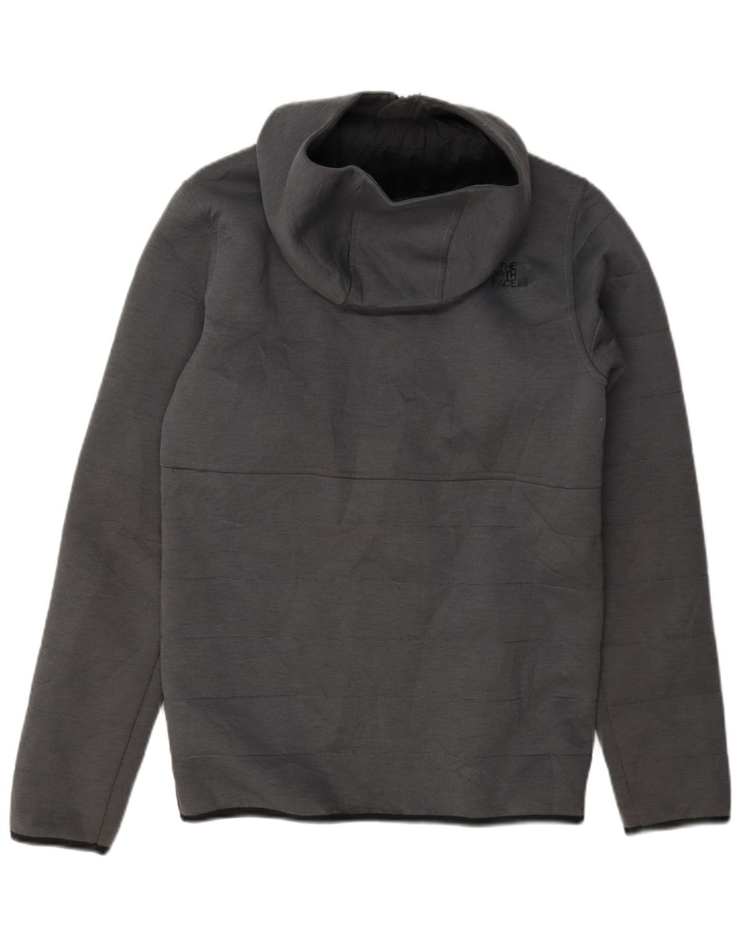 Jaqueta masculina acolchoada com capuz The North Face UK 34 XS cinza poliéster