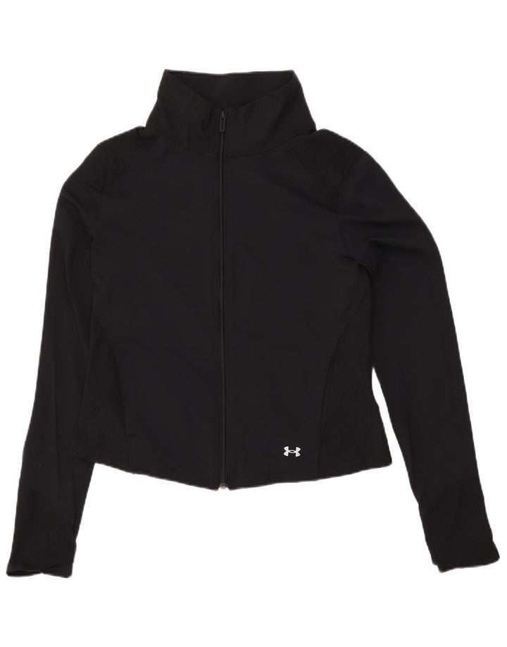 Jaqueta de treino feminina UNDER ARMOUR UK 14 grande nylon preto