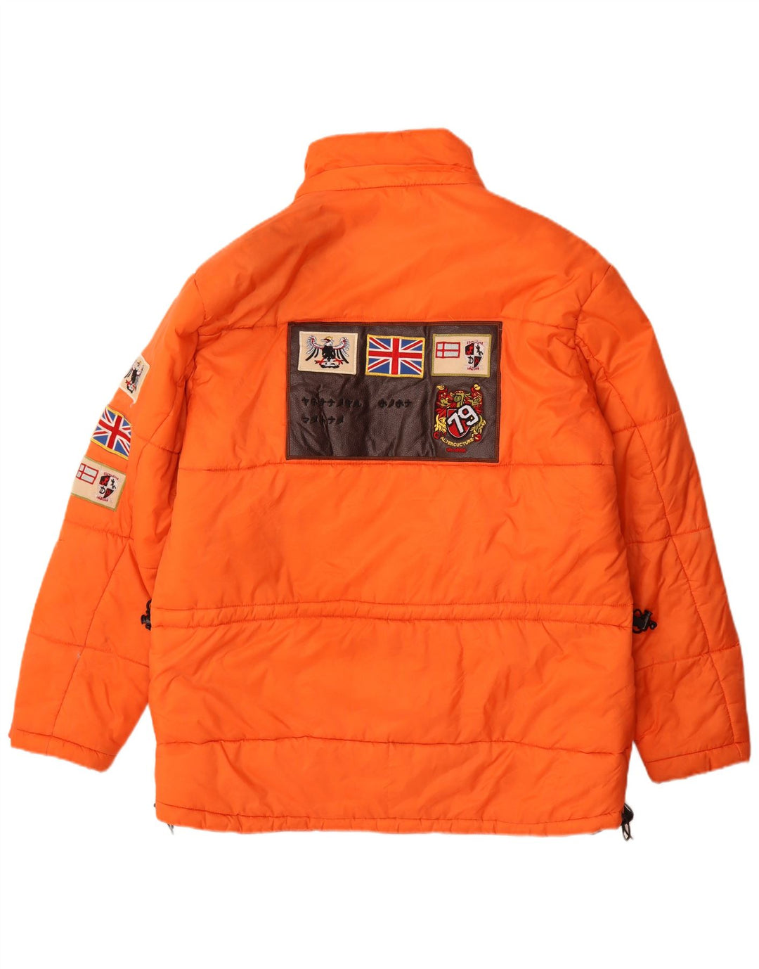 Jaqueta de esqui Explorer Mens Graphic UK 40 grande laranja