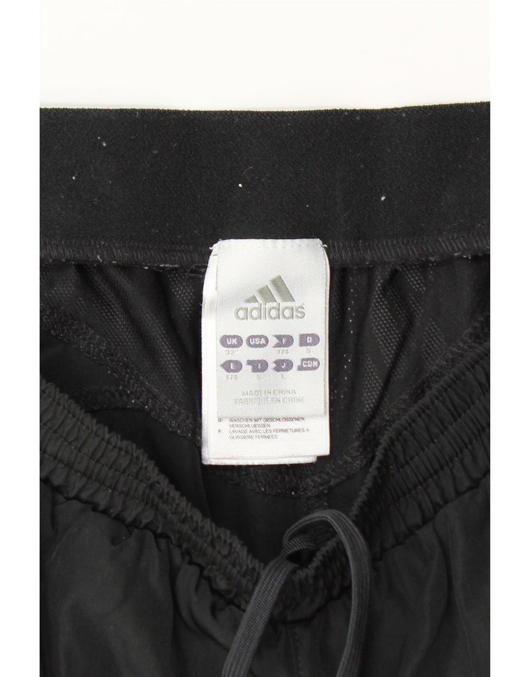 Shorts esportivos masculinos Adidas médio preto poliéster
