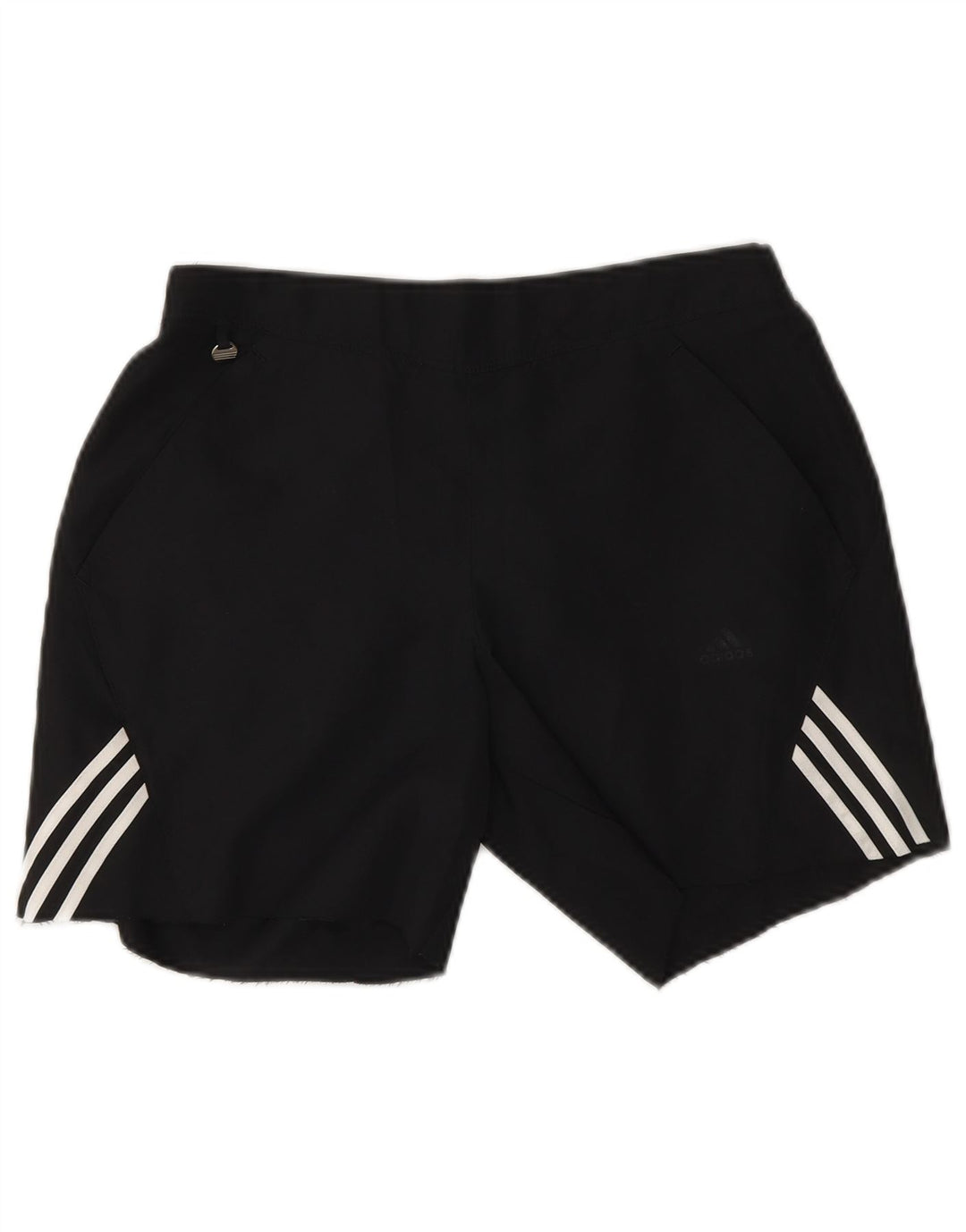 ADIDAS Womens Clima 365 Sport Shorts UK 12 Médio Preto Poliéster