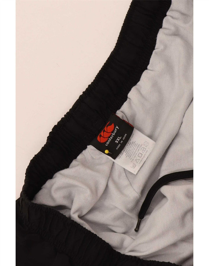 Calça de treino masculina Canterbury 3XL poliéster preto