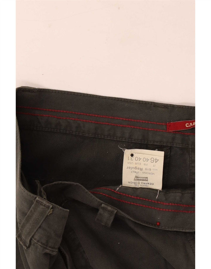 Calça Carrera Mens Regular Cargo W31 L33 Algodão Verde