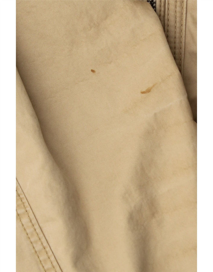 Jaqueta bomber masculina HOLLISTER UK 42 XL algodão bege