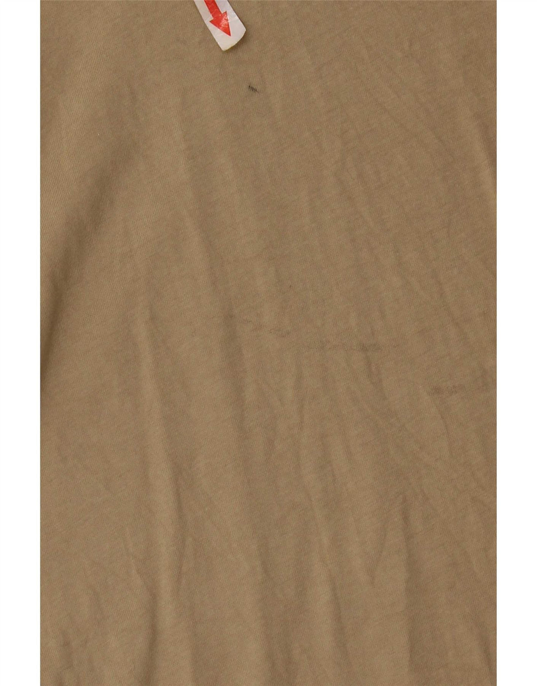 Nike Mens Camiseta Top Médio Algodão Bege