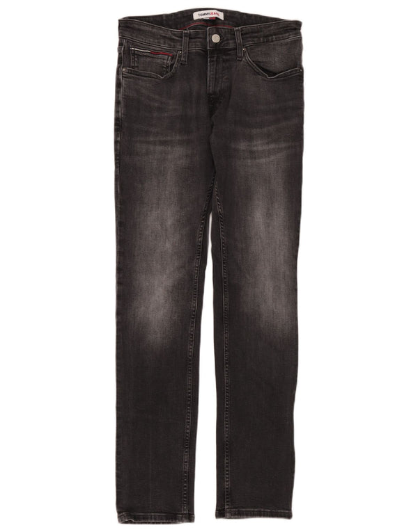 Tommy Jeans Masculino Slim W31 L32 Cinza Algodão