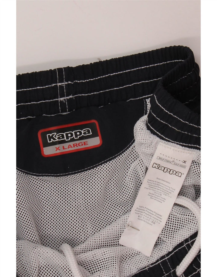 Shorts de natação masculino KAPPA XL azul marinho poliéster