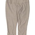 Leggings Nike Dri Fit Capri UK 14 Médio Cinza Geométrico Poliéster