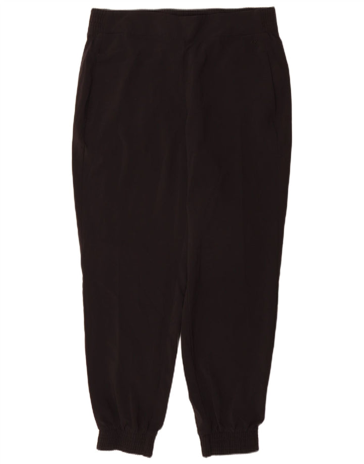 Calvin Klein Calça de treino feminina Joggers UK 14 Médio Preto Poliéster