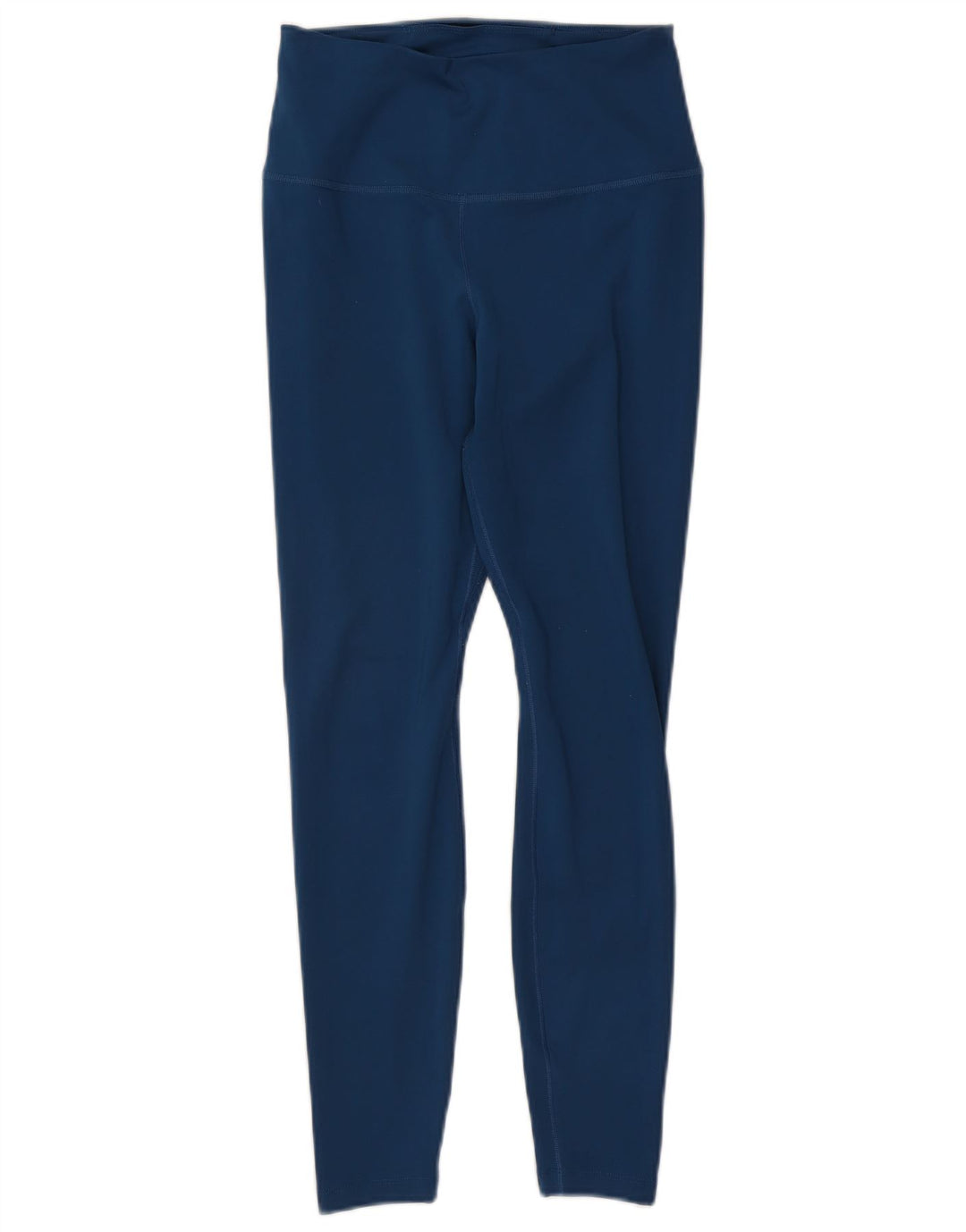 Nike Womens Dri Fit Leggings UK 8 Pequeno Azul Marinho Poliéster