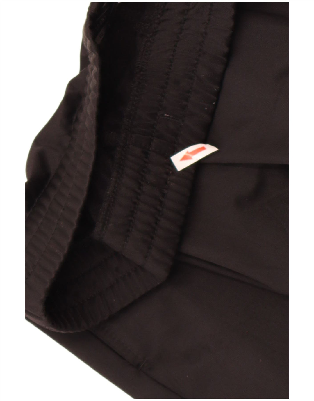 Calça de treino masculina Lotto pequena preta de poliéster