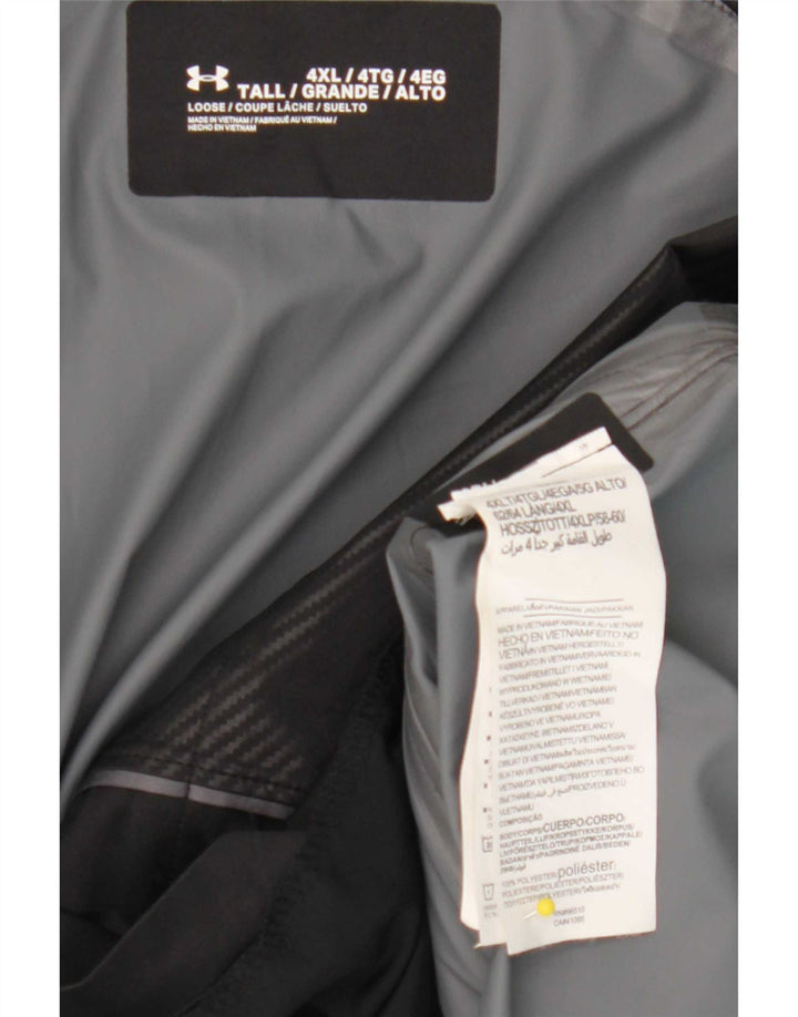 Under Armour Mens Treino Top Jacket 4XL Poliéster Colourblock Preto