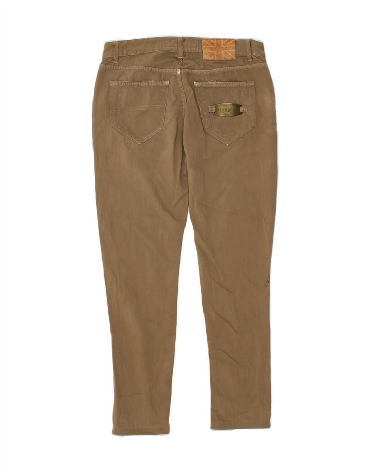 RICHMOND Womens Skinny Jeans W31 L31  Brown Cotton Vintage Richmond and Second-Hand Richmond from Messina Hembry 