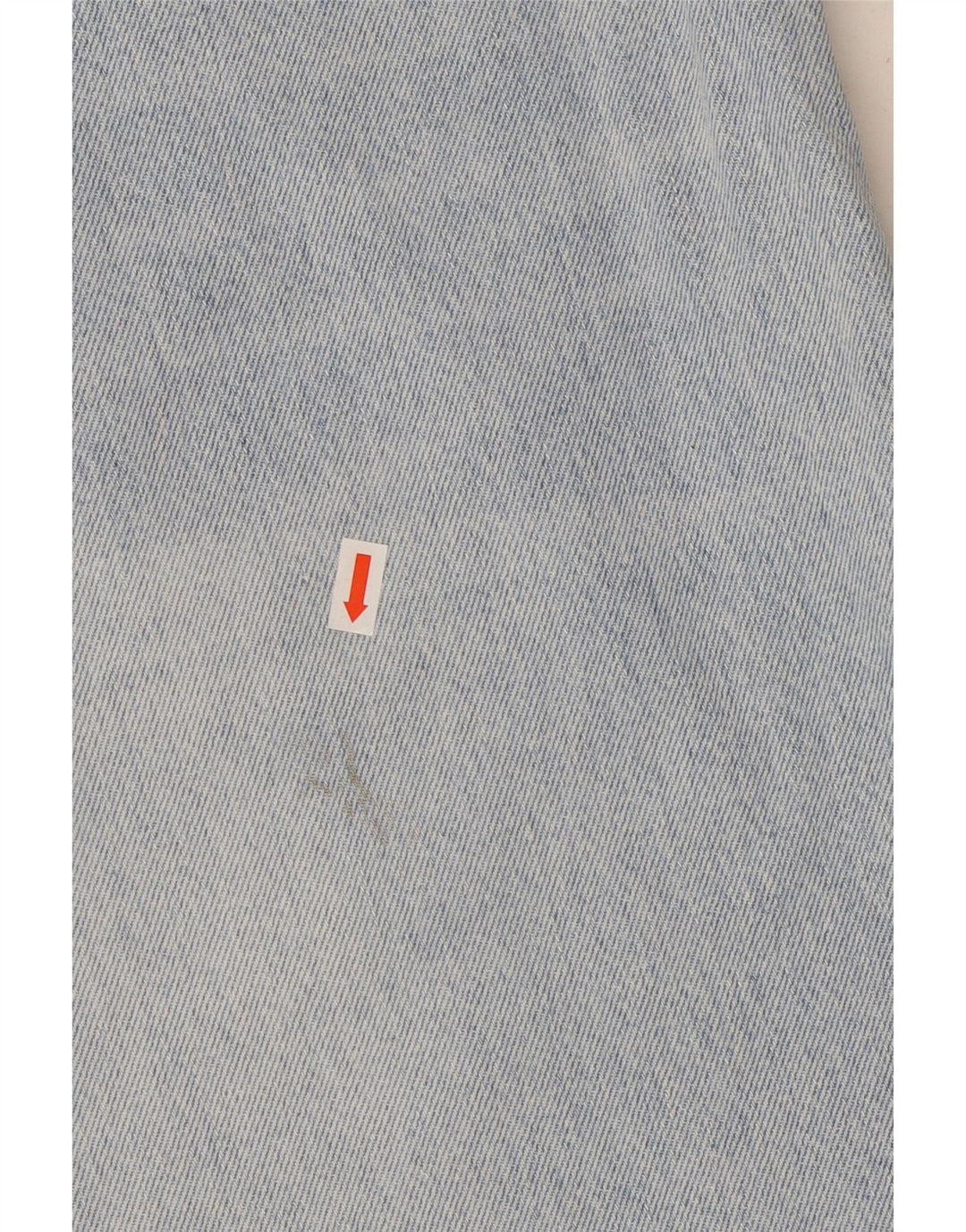 Calça jeans masculina ZARA de perna larga EU 36 XS W29 L31 azul algodão