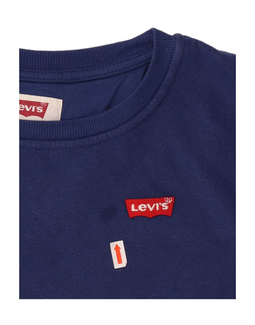 Moletom LEVI'S Boys 11-12 anos azul marinho algodão