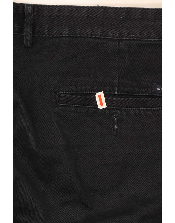 Calça chino reta masculina Gant W44 L32 preta