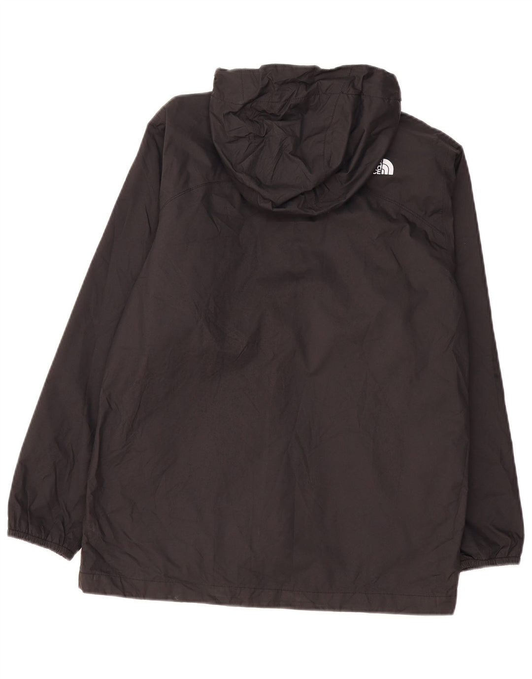 Jaqueta de chuva com capuz para meninos THE NORTH FACE 11-12 anos grande poliéster preto