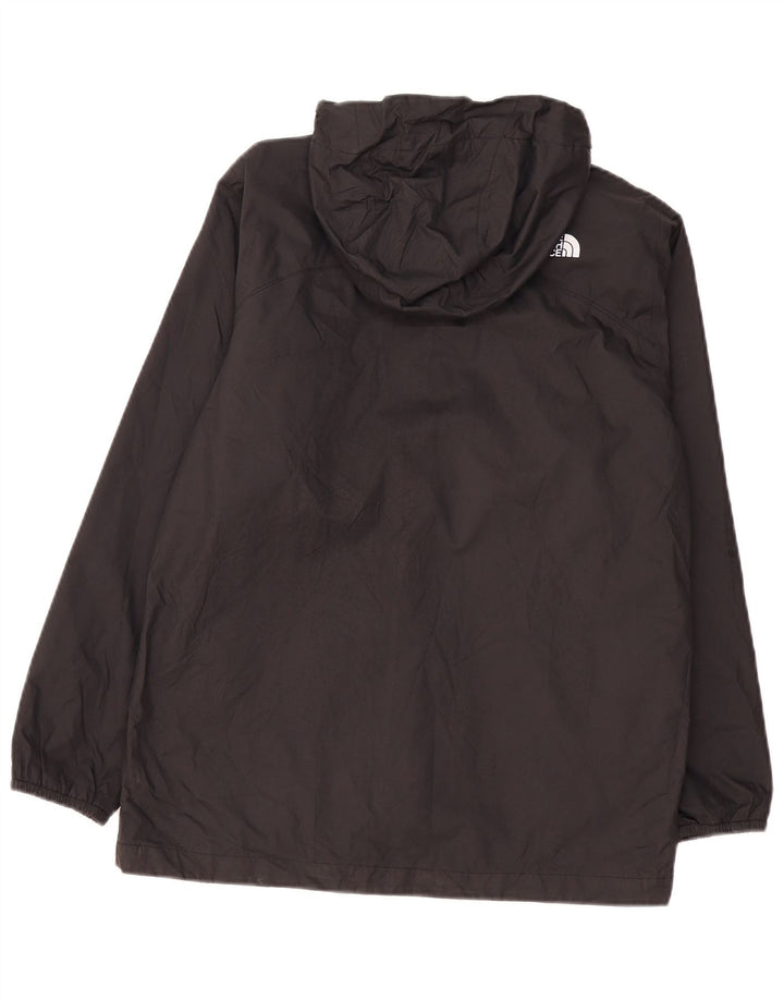Jaqueta de chuva com capuz para meninos THE NORTH FACE 11-12 anos grande poliéster preto