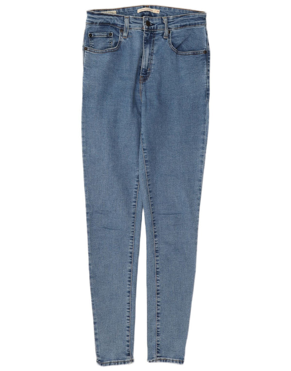 Calça jeans feminina Levi's 721 High Rise Skinny W28 L30 azul algodão