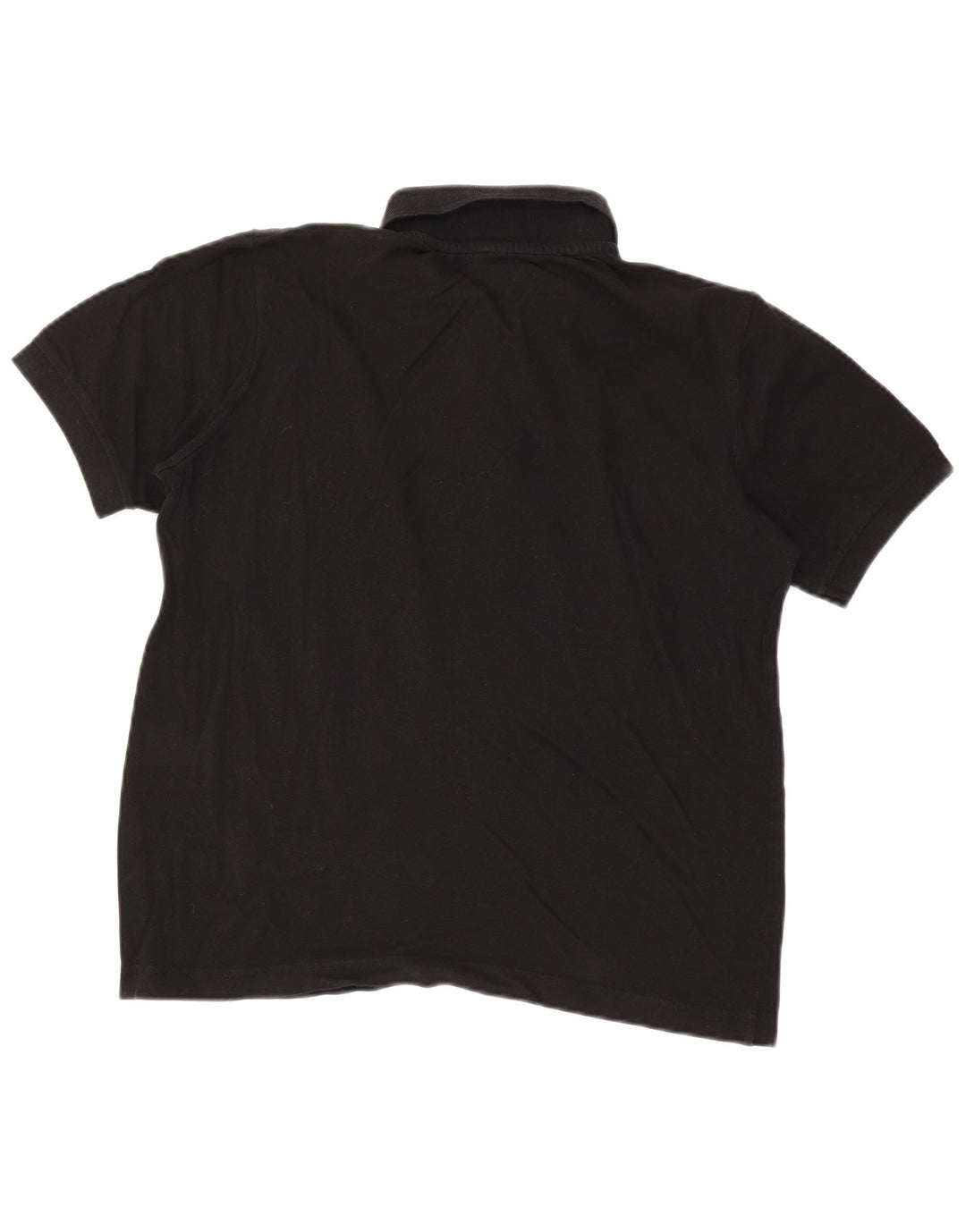 Camisa polo masculina Kappa média preta
