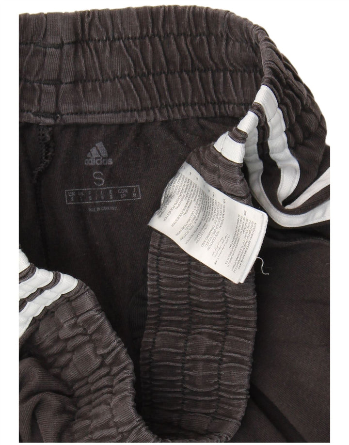 ADIDAS Mens Sport Shorts Pequeno Algodão Preto