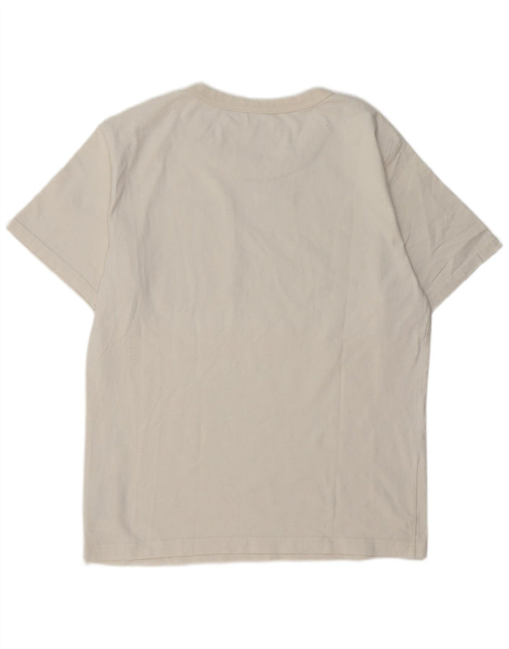 Camiseta masculina New Balance algodão branco médio