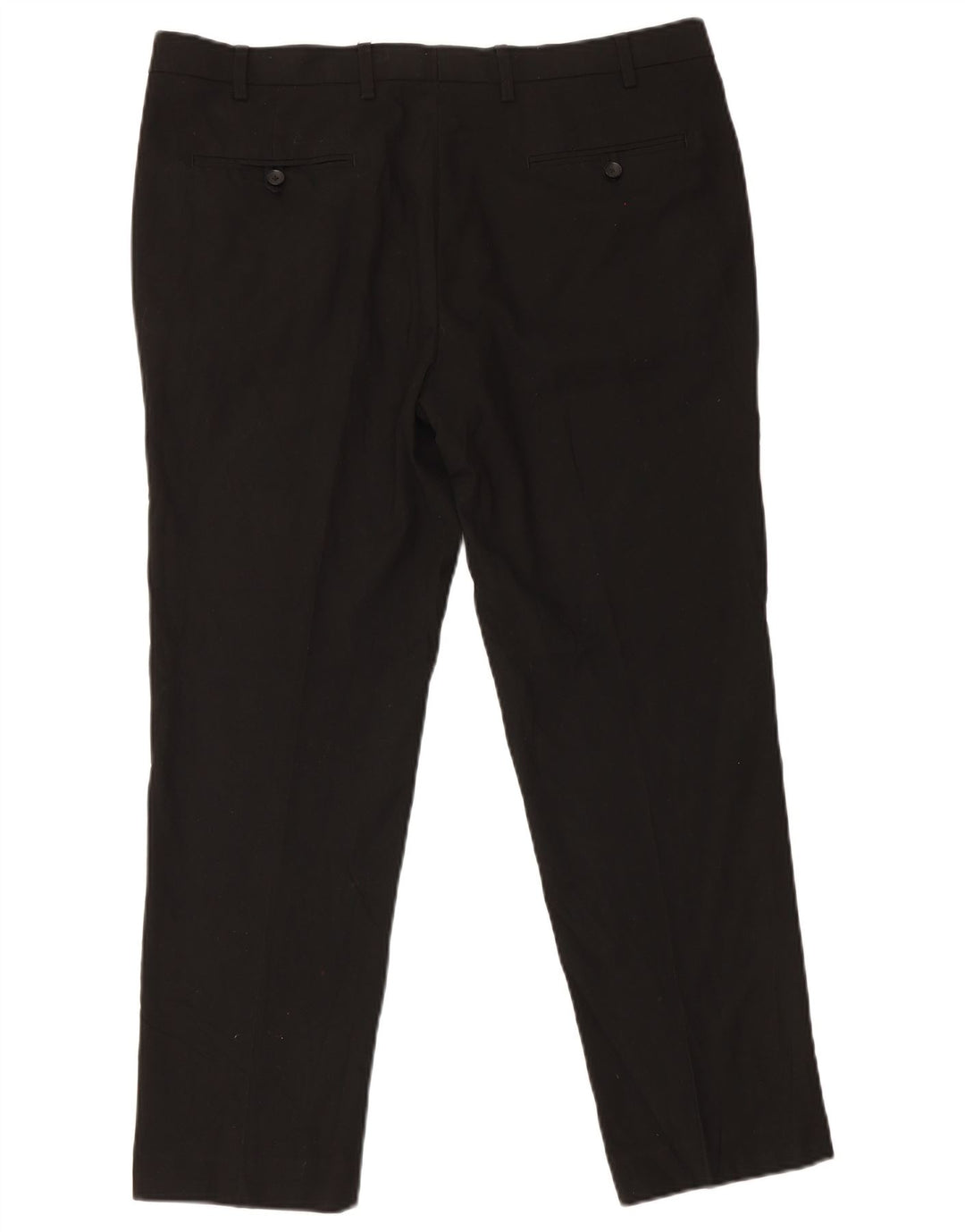 Calça masculina Marks & Spencer Slim Suit W38 L29 poliéster preto