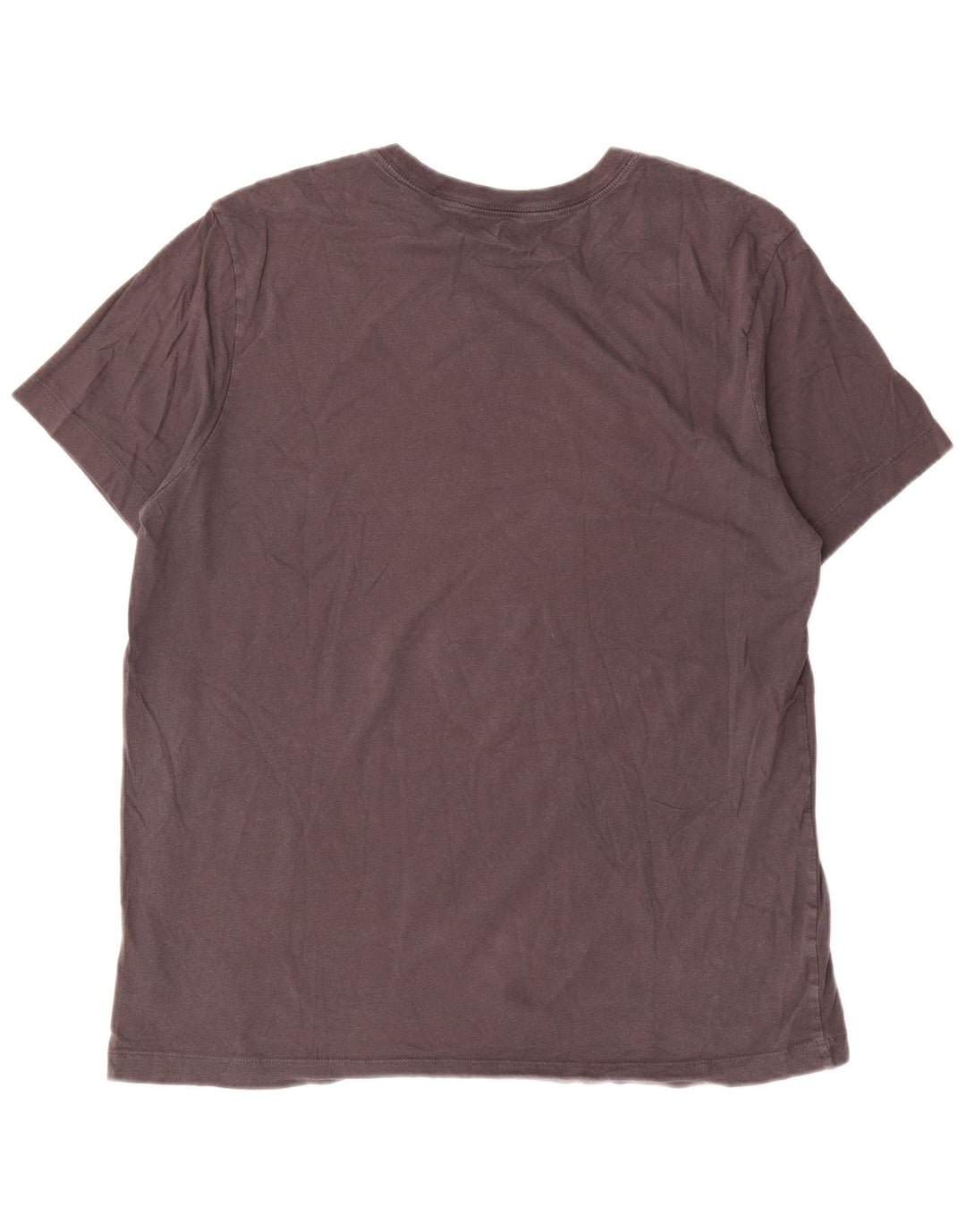 Camiseta gráfica masculina Nike grande algodão cinza